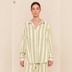 Piyama Marlon Long Sleep Stripe Margarita shirt